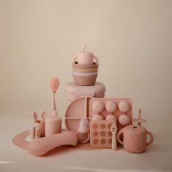 Mushie Παγοθήκη Φαγητού 9 Θέσεων 45ml Σιλικόνης Blush - Image 4