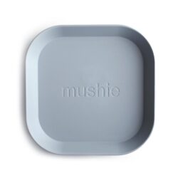 Σετ 2 Τετράγωνα Πιάτα PP Cloud - Mushie - Image 2
