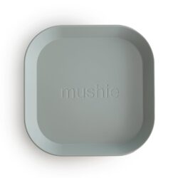 Σετ 2 Τετράγωνα Πιάτα PP Sage - Mushie - Image 2