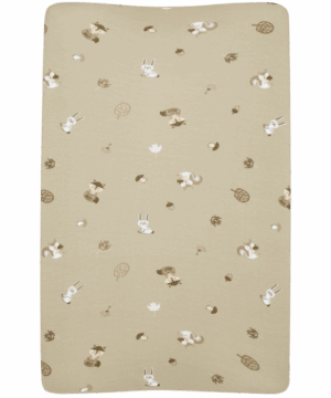 Meyco 100% Βαμβακερό Κάλυμμα Αλλαξιέρας Forest Animals Sand