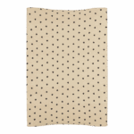 Meyco 100% Βαμβακερό Κάλυμμα Αλλαξιέρας Sweet Heart Soft Sand/Black