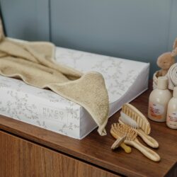 Meyco Μαλακή Αλλαξιέρα Μωρού Branches Sand 50x70cm - Image 3