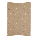 Meyco Μαλακή Αλλαξιέρα Μωρού Forest Animals Sand 50x70cm