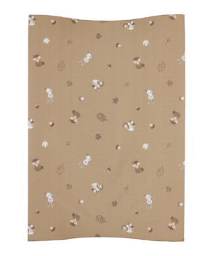 Meyco Μαλακή Αλλαξιέρα Μωρού Forest Animals Sand 50x70cm