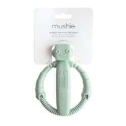 Mushie Μασητική Κουδουνίστρα Ρομποτάκι από Σιλικόνη - Image 3