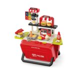 Baby Adventure Παιχνίδι ‘‘Mini Fast food shop’’ και σετ αξεσουάρ 55 τεμαχίων 3+ ετών