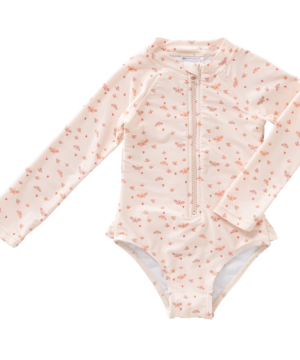 Fresk Ολόσωμο μαγιό με μανίκια με προστασία UV50 Butterflies 3-4 ετών