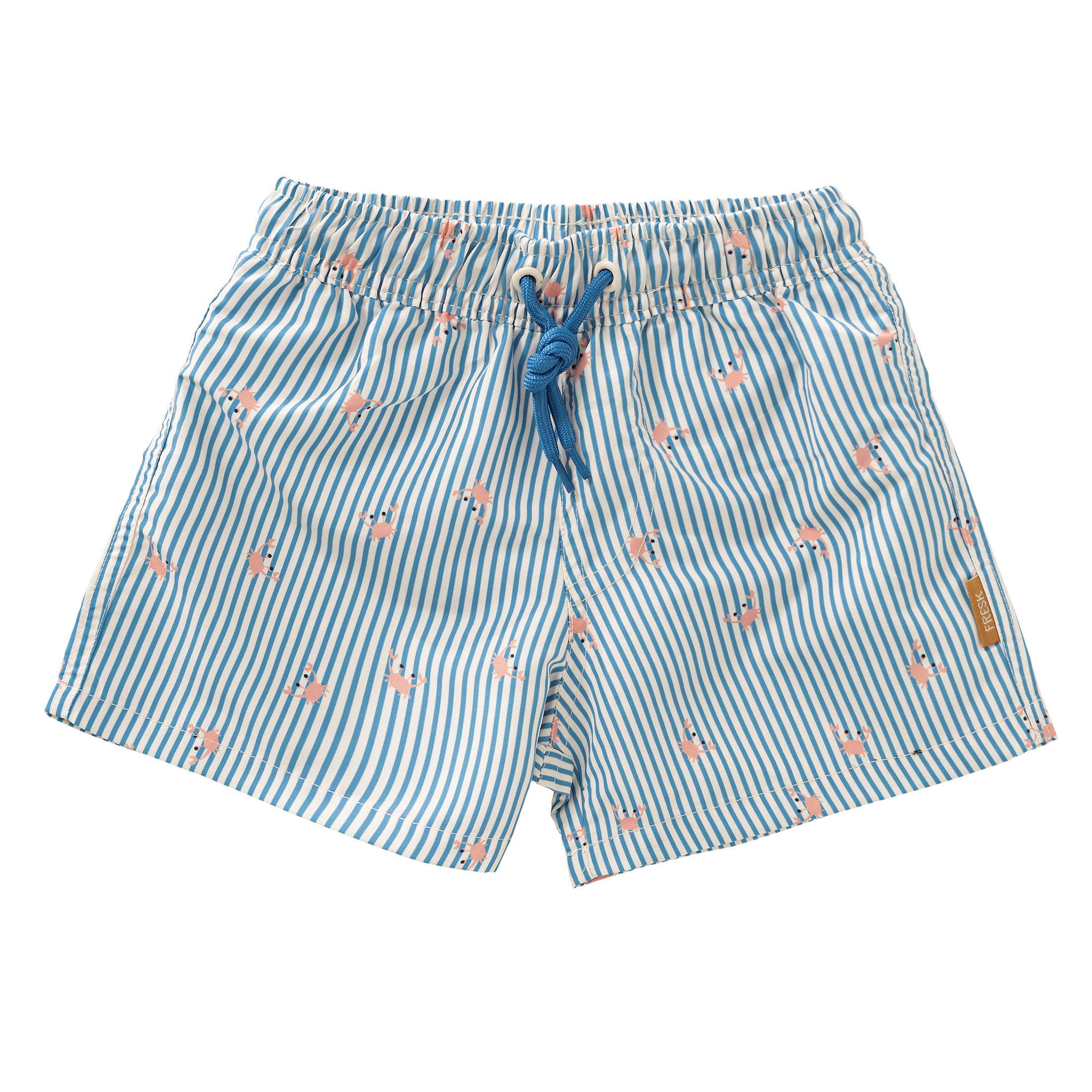 Fresk1 Fresk Μαγιό βερμούδα με προστασία UV50 Stripes & crabs 3-4 ετών - Image 1