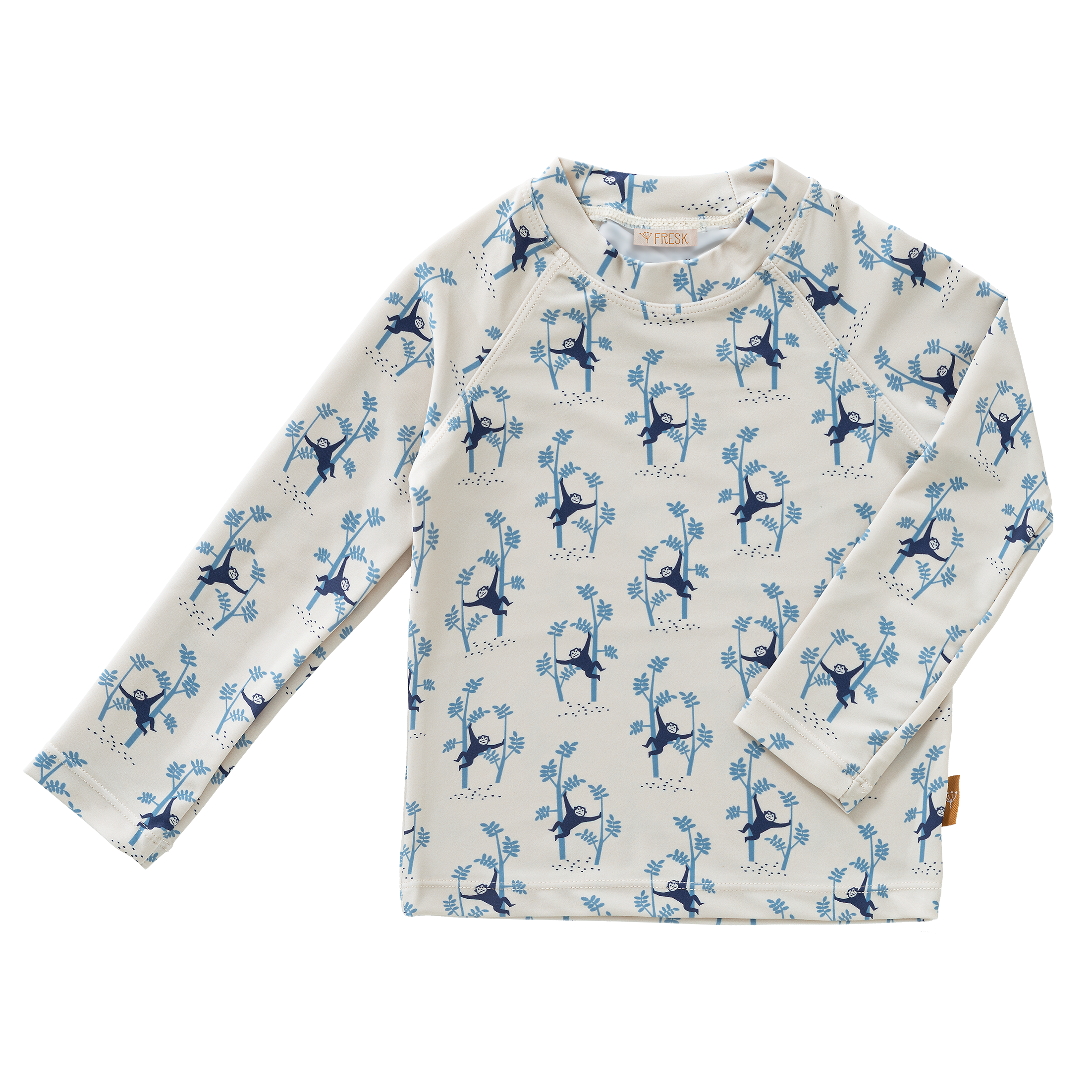 LITTLE DUTCH1 Fresk Μπλούζα με προστασία UV50 Monkey 6-12 Μηνών - Image 1