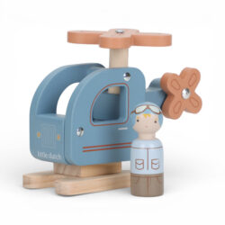 Little Dutch Ξύλινο παιχνίδι ελικοπτεράκι FSC