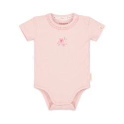 Little Dutch Φορμάκι κοντομάνικο ροζ Blossom 2-4 Mηνών