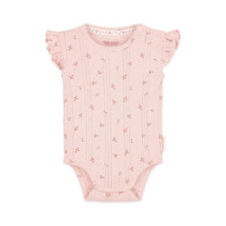 Little Dutch Φορμάκι κοντομάνικο ροζ Fairy Flowers 2-4 Mηνών