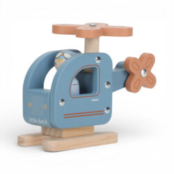 Little Dutch Ξύλινο παιχνίδι ελικοπτεράκι FSC - Image 2