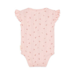 Little Dutch Φορμάκι κοντομάνικο ροζ Fairy Flowers 2-4 Mηνών - Image 2