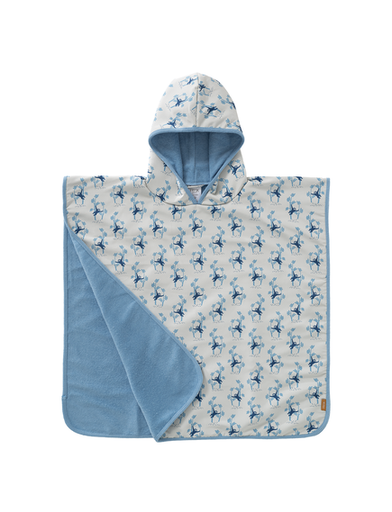 LITTLE DUTCH2 Fresk Παιδικό Poncho με Προστασία UV50 Monkey - Image 1