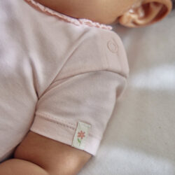 Little Dutch Φορμάκι κοντομάνικο ροζ Blossom 2-4 Mηνών - Image 7