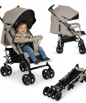 Lionelo Irma Καρότσι Μπαστούνι Beige Sand