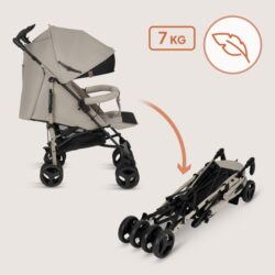 Lionelo Irma Καρότσι Μπαστούνι Beige Sand - Image 10