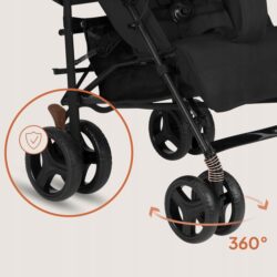 Lionelo Irma Καρότσι Μπαστούνι Black - Image 8