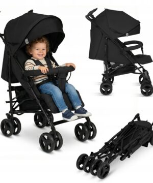 Lionelo Irma Καρότσι Μπαστούνι Black