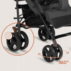 Lionelo Irma Καρότσι Μπαστούνι Gray Stone - Image 8