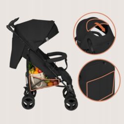 Lionelo Irma Καρότσι Μπαστούνι Black - Image 9