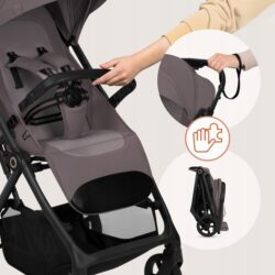 Lionelo Tansi Καρότσι Ταξιδίου έως 22kg  Beige Taupe - Image 6