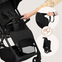 Lionelo Tansi Καρότσι Ταξιδίου έως 22kg  Black Onyx - Image 3