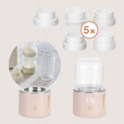 Lionelo Thermup Swift Φορητός Θερμαντήρας Μπιμπερό Ροζ - Image 4