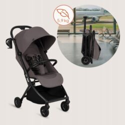 Lionelo Sia Καρότσι Ταξιδίου έως 22kg Biege Taupe - Image 2