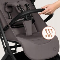 Lionelo Sia Καρότσι Ταξιδίου έως 22kg Biege Taupe - Image 5