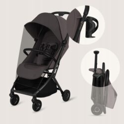 Lionelo Sia Καρότσι Ταξιδίου έως 22kg Biege Taupe - Image 8