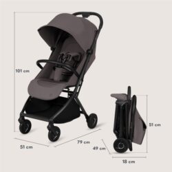 Lionelo Sia Καρότσι Ταξιδίου έως 22kg Biege Taupe - Image 10