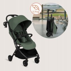 Lionelo Sia Καρότσι Ταξιδίου έως 22kg Green Emerald - Image 2