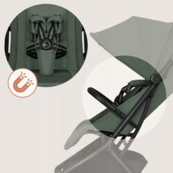 Lionelo Sia Καρότσι Ταξιδίου έως 22kg Green Emerald - Image 4