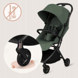 Lionelo Sia Καρότσι Ταξιδίου έως 22kg Green Emerald - Image 5