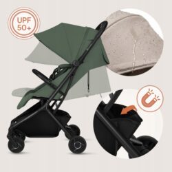 Lionelo Sia Καρότσι Ταξιδίου έως 22kg Green Emerald - Image 8