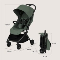 Lionelo Sia Καρότσι Ταξιδίου έως 22kg Green Emerald - Image 10