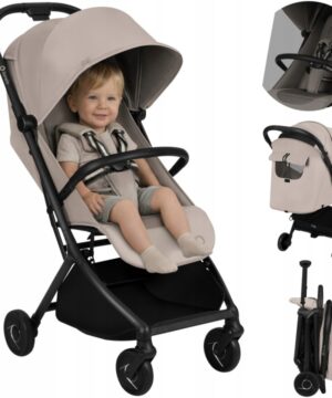 Lionelo Sia Καρότσι Ταξιδίου έως 22kg Biege Sand