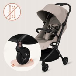 Lionelo Sia Καρότσι Ταξιδίου έως 22kg Biege Sand - Image 9