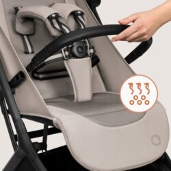 Lionelo Sia Καρότσι Ταξιδίου έως 22kg Biege Sand - Image 5