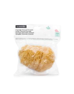 Suavinex Σφουγγάρι Μπάνιου Βρεφικό Natural LRG +0μ - Image 2
