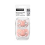 Suavinex Πιπίλα Φυσιολογική SX PRO Σιλικόνης 0-6μ Wild & Free Pink 2τεμ