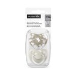 Suavinex Πιπίλα Φυσιολογική SX PRO Σιλικόνης +18μ Wild & Free Beige 2τεμ