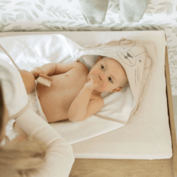 Trois Kilos Sept Σετ 2 Καλύμματα Αλλαξιέρας 50x70cm Εκρού/Μπεζ - Image 4