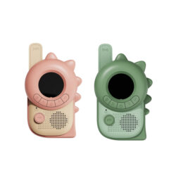 Zoo Family Σετ walkie talkie Zoo Δεινόσαυρος ροζ-πράσινο