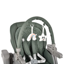 Bebe Stars Καρεκλάκι Φαγητού-Kούνια Serenna Ηλεκτρικό 2 In1 Forest Green - Image 10