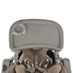 Bebe Stars Καρεκλάκι Φαγητού-Kούνια Serenna Ηλεκτρικό 2 In1 Baige - Image 5