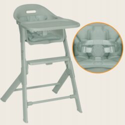 Lionelo Beny Καρεκλάκι φαγητού 3 σε 1 Green Sage - Image 3