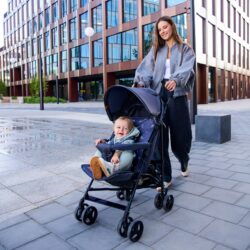 Lionelo Elia Βρεφικό Καρότσι Μπαστούνι Beige Taupe - Image 3